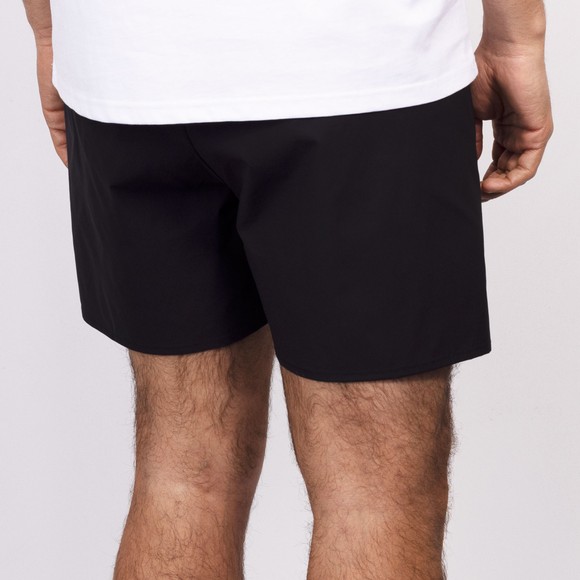 Emporio Armani Mens Black Embroidered Eagle Swim Shorts #4