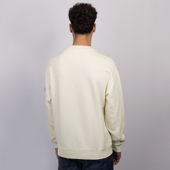 Rockport Mens Beige New England Front Logo Sweatshirt main image