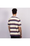 Gant Mens Off-White Multi Striped Polo