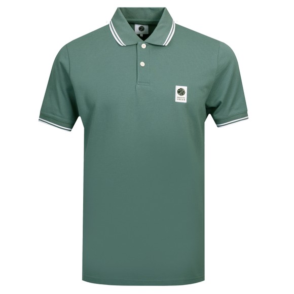 Pretty Green Mens Green Rayner Polo
