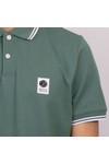 Pretty Green Mens Green Rayner Polo