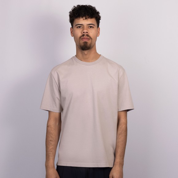 Unfeigned Mens Beige Basic T-Shirt main image
