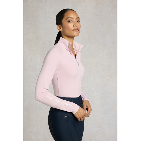 Holland Cooper Womens Pink Chiltern Base Layer #3