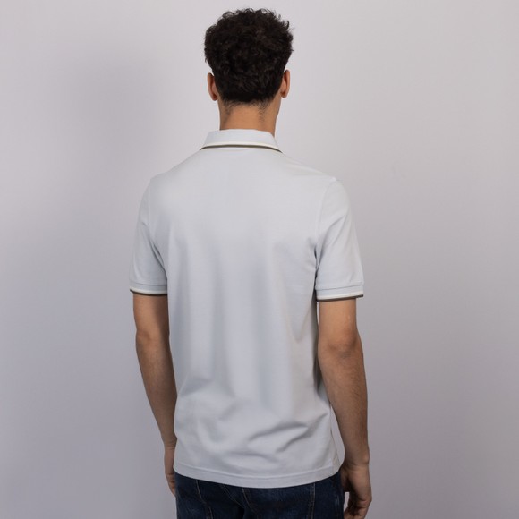 Fred Perry Mens Blue Twin Tipped Polo Shirt #4