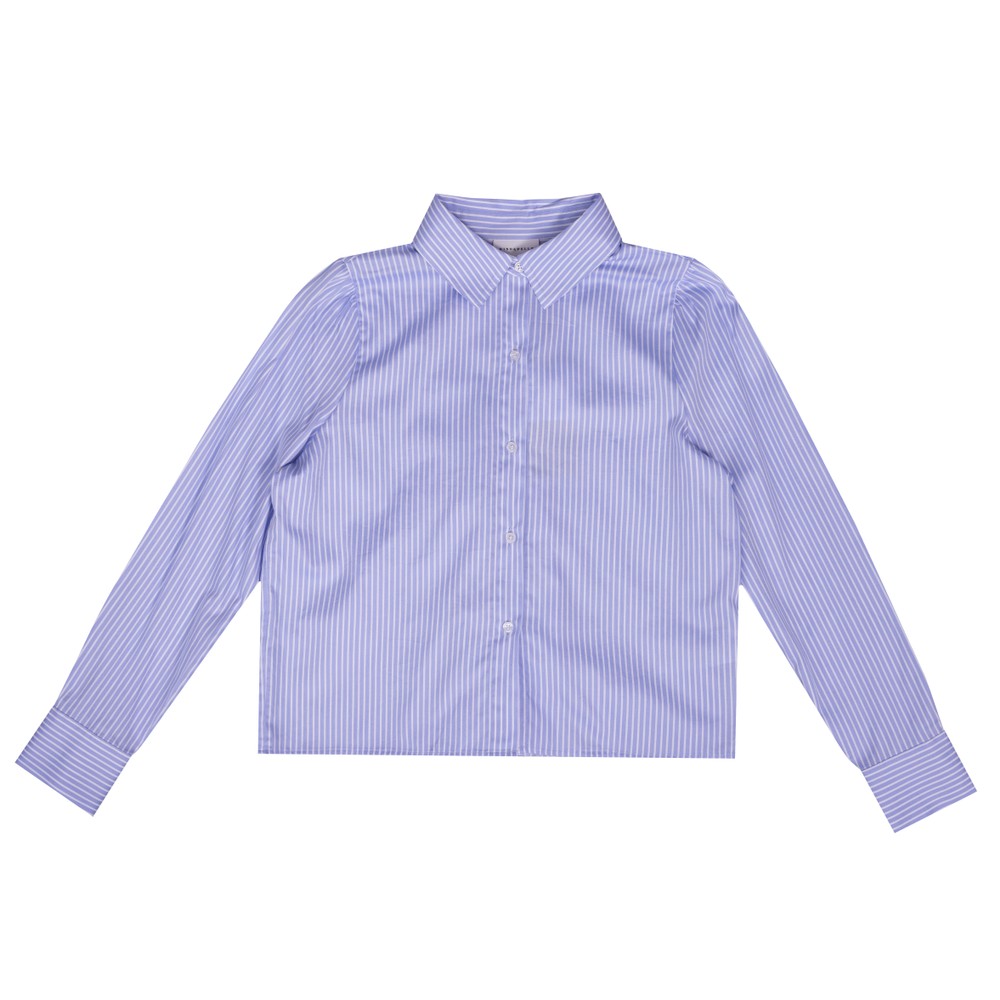 Felise Striped Blouse With Bow Back Detail