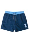 Hackett Mens Blue Heritage Number Swim Shorts