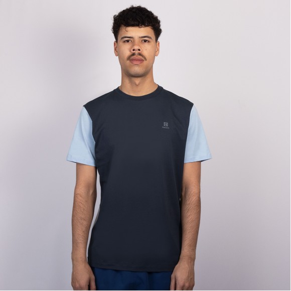 Hackett Mens Blue Heritage H Multi T Shirt