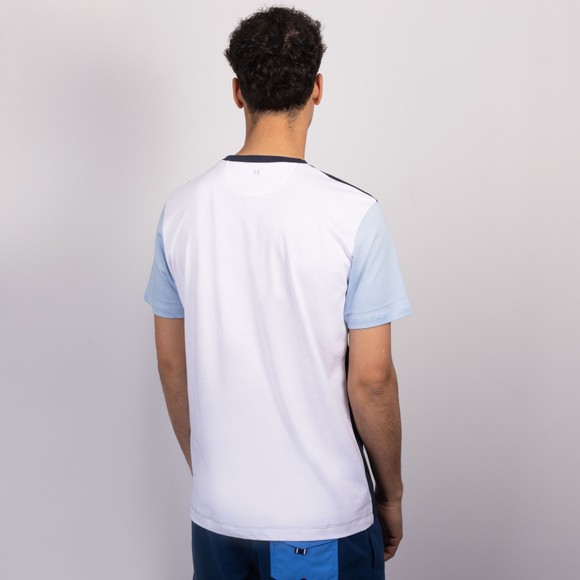 Hackett Mens Blue Heritage H Multi T Shirt main image