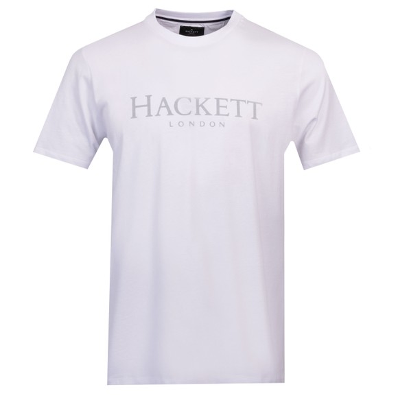 Hackett Mens White Heritage Essential T Shirt