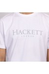Hackett Mens White Heritage Essential T Shirt