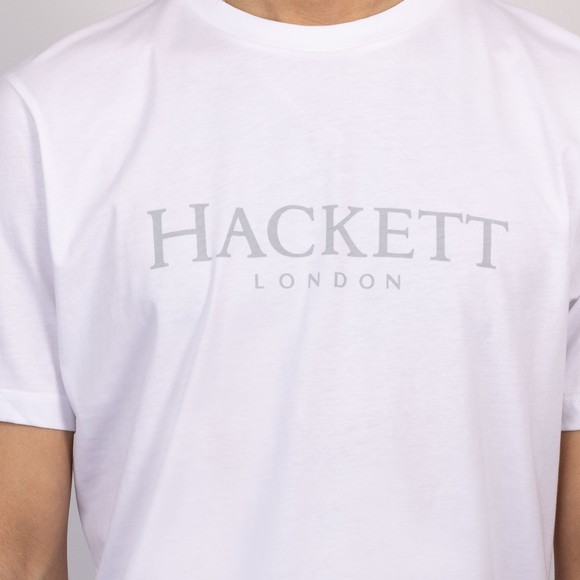 Hackett Mens White Heritage Essential T Shirt main image