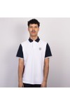 Hackett Mens White Heritage H Quad Back Polo