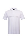 Hackett Mens White Heritage Ess Polo