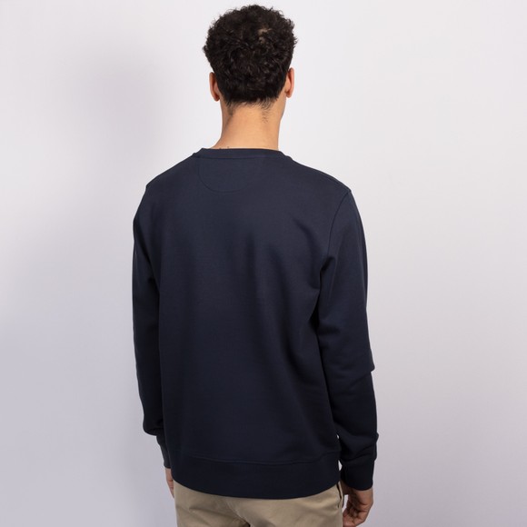 Hackett Mens Blue Heritage Essential Crew Sweatshirt main image