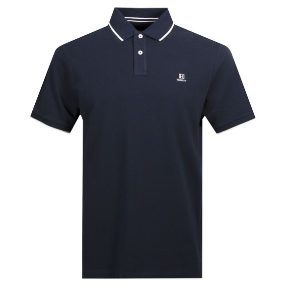 Hackett Mens Blue Heritage H Tipped Polo main image