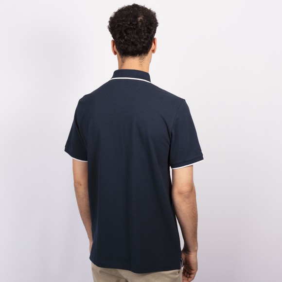 Hackett Mens Blue Heritage H Tipped Polo main image