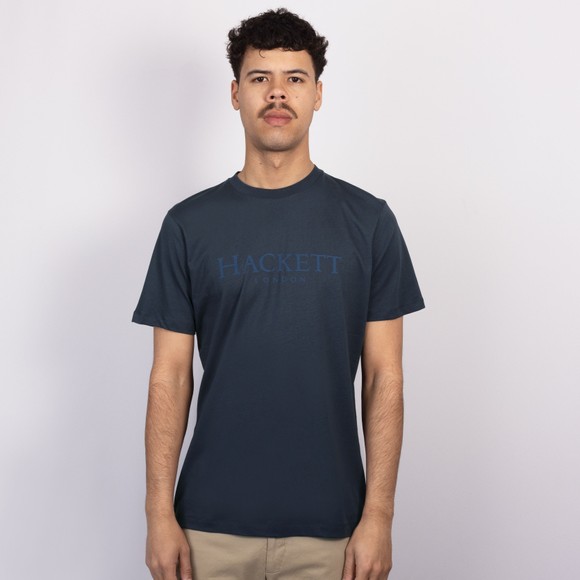 Hackett Mens Blue Heritage Essential T Shirt