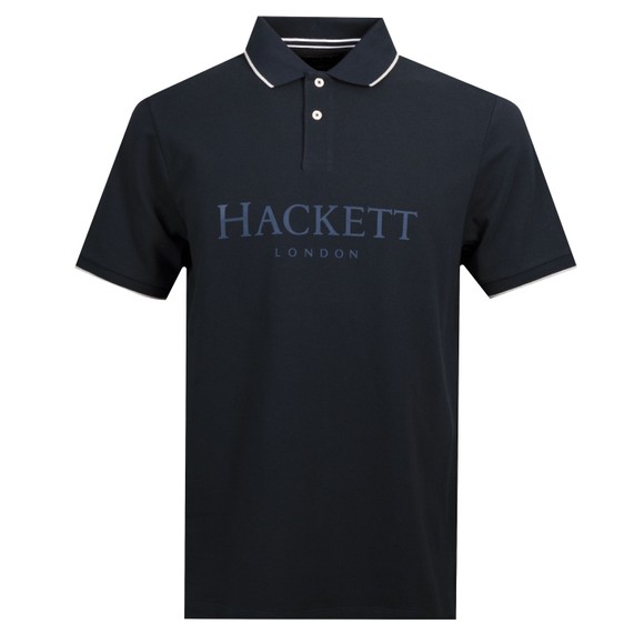 Hackett Mens Blue Heritage Ess Polo