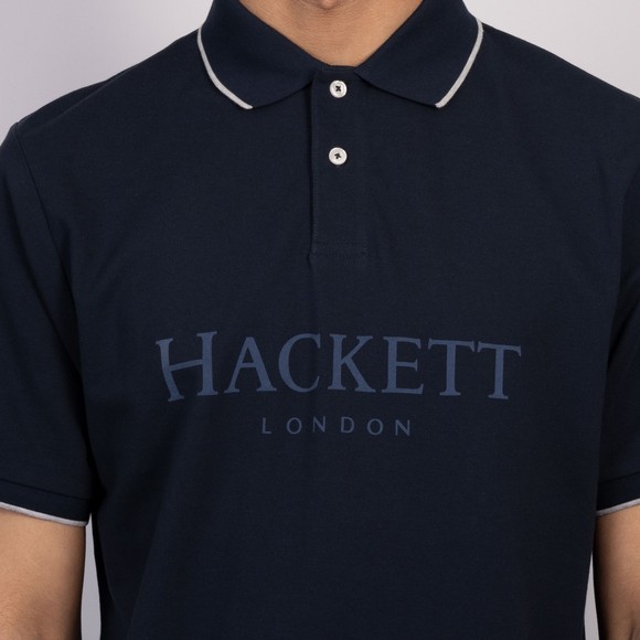 Hackett Mens Blue Heritage Ess Polo main image