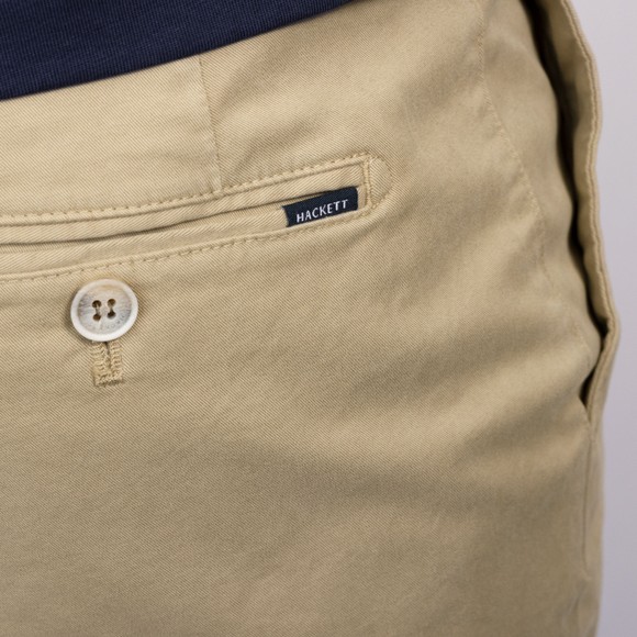 Hackett Mens Off-White Ken Core Chino Shorts main image