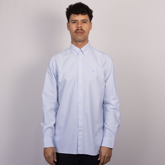 Hackett Mens Blue Heritage Oxford Shirt
