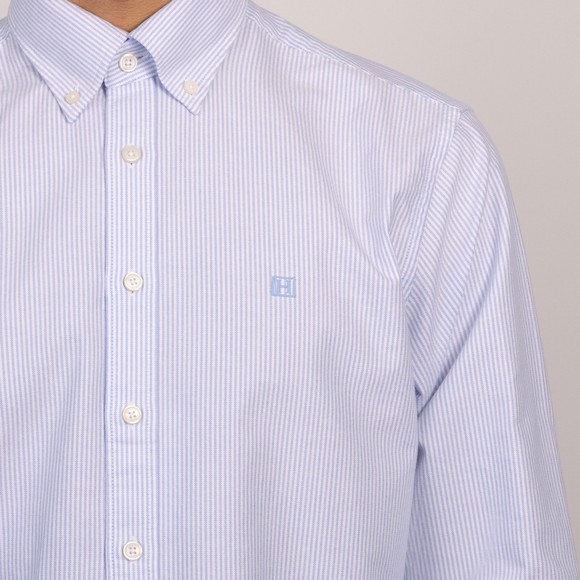 Hackett Mens Blue Heritage Oxford Shirt main image