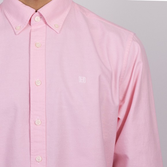 Hackett Mens Pink Heritage Oxford Shirt main image