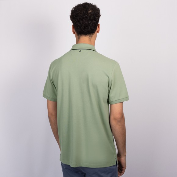 Hackett Mens Green Heritage NBR Polo main image
