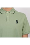 Hackett Mens Green Heritage NBR Polo
