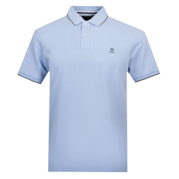 Hackett Mens Blue Heritage H Tipped Polo main image