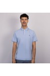 Hackett Mens Blue Heritage H Tipped Polo
