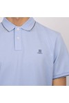 Hackett Mens Blue Heritage H Tipped Polo