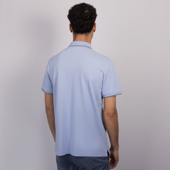 Hackett Mens Blue Heritage H Tipped Polo main image