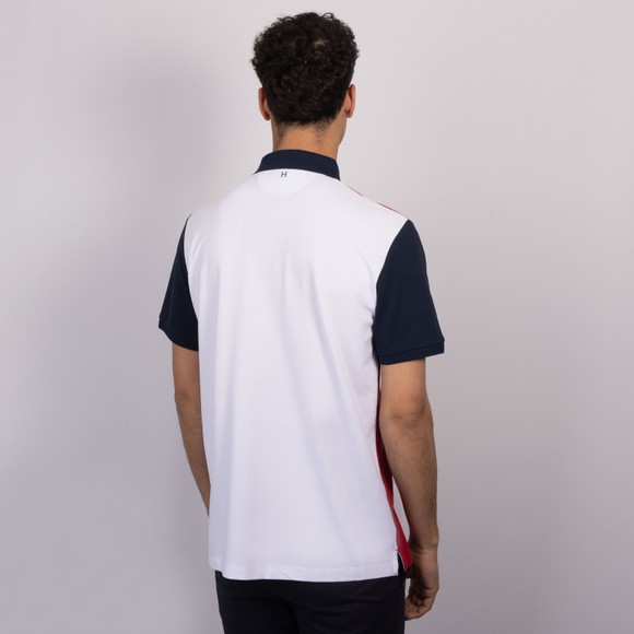 Hackett Mens Red Heritage H Multi Polo main image