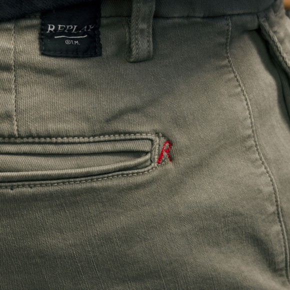 Replay Mens Beige Hyperflex Benni Colour Short main image