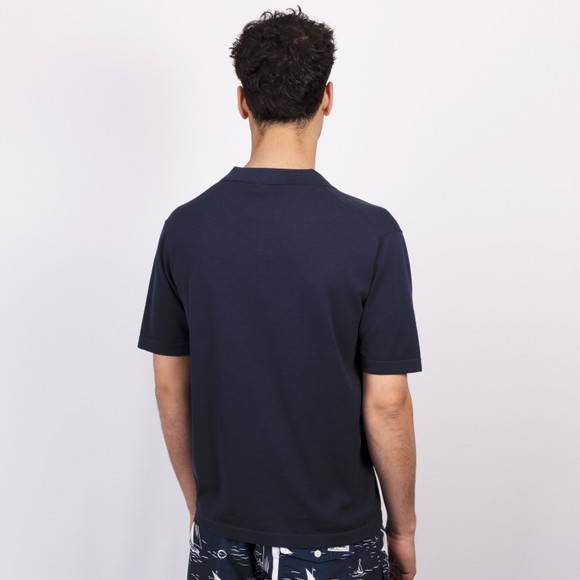 Duno Mens Blue Cedric Polo Shirt #4