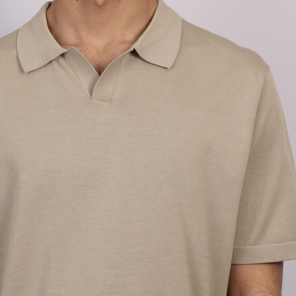 Duno Mens Yellow Cedric Polo Shirt #3