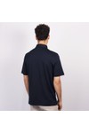 Gran Sasso Mens Blue Jersey Polo Shirt