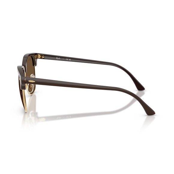 Ray-Ban Mens Brown ORB3016 Clubmaster Sunglasses main image