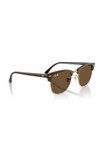 Ray-Ban Mens Brown ORB3016 Clubmaster Sunglasses