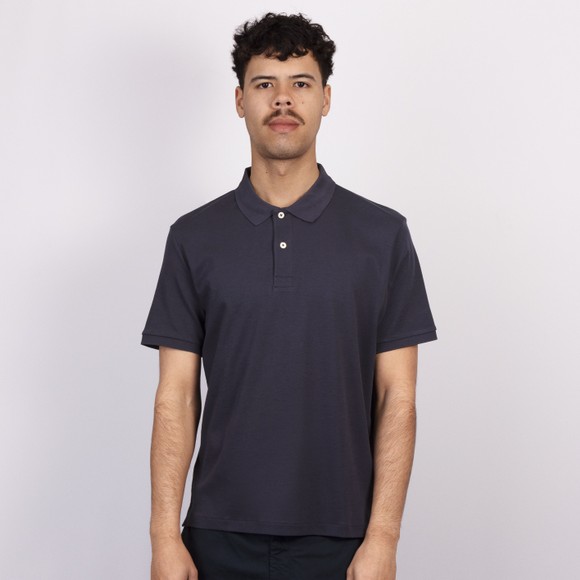 Gant Mens Blue Interlock Polo Shirt