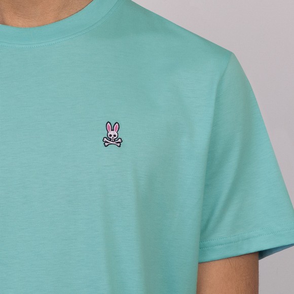 Psycho Bunny Mens Blue Classic Crew Neck T-Shirt #3