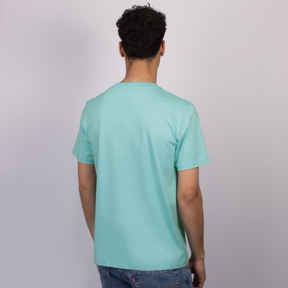 Psycho Bunny Mens Blue Classic Crew Neck T-Shirt #4