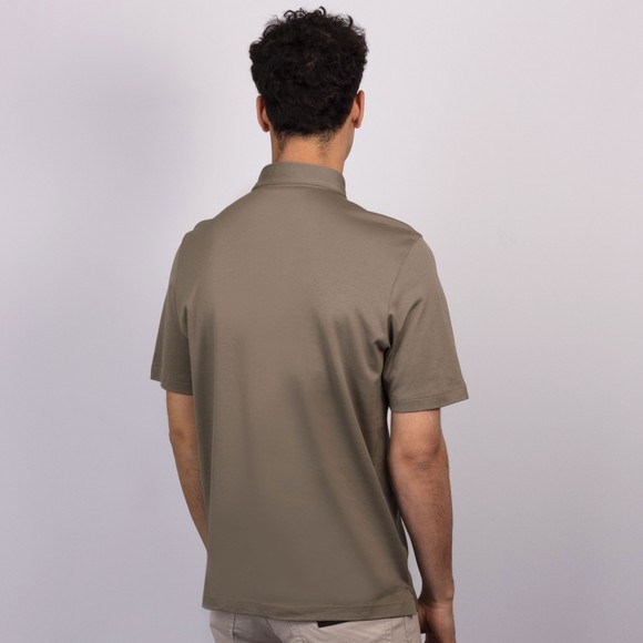 Gran Sasso Mens Off-White Jersey Polo Shirt main image