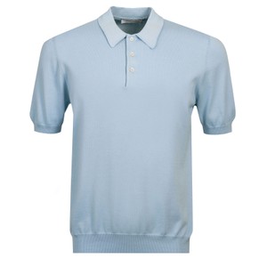 Knitted Short Sleeve Polo Shirt