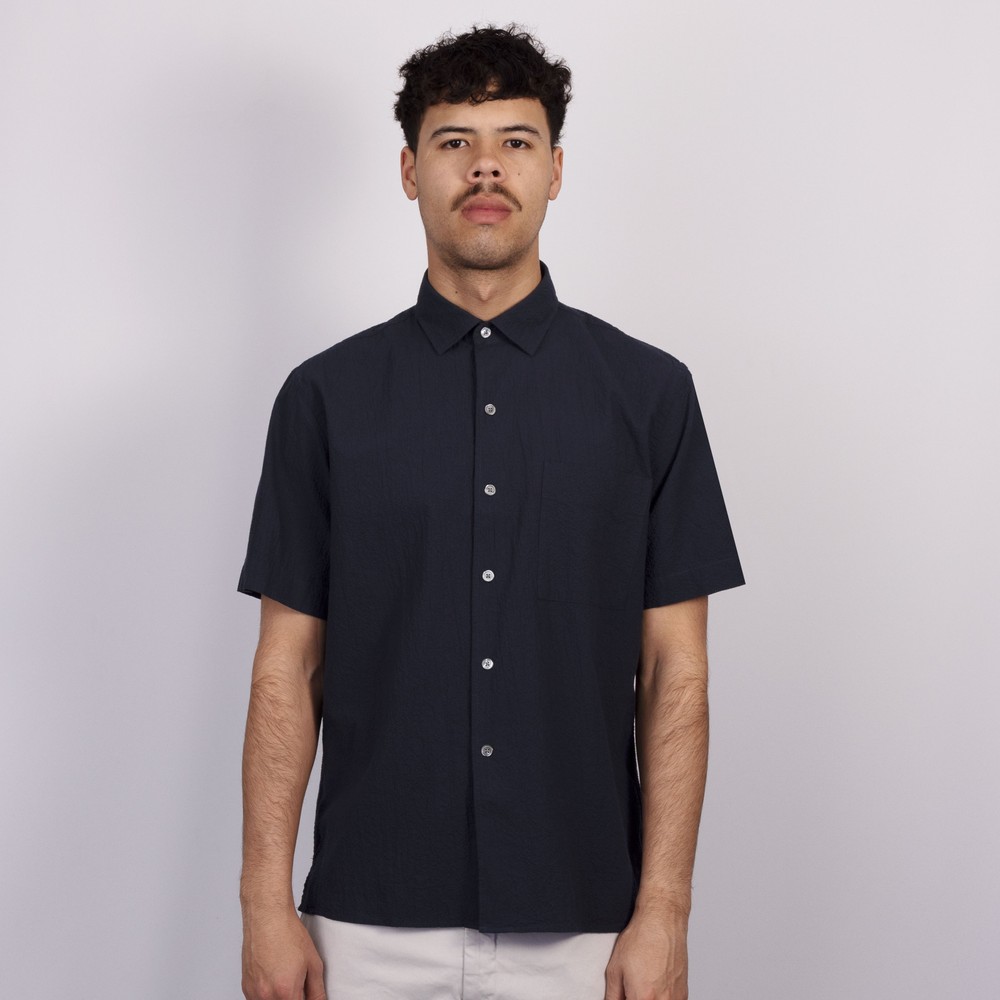 Hartford Pedro SS Seersucker Shirt | Masdings