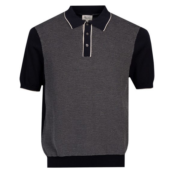 Jacquard Knitted Polo S/S
