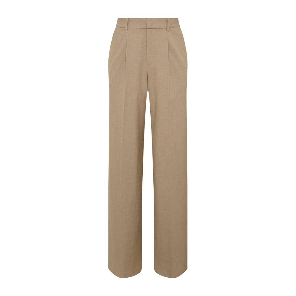 Holland Cooper Pleated Wide Leg Trouser, view 1