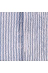 Oliver Sweeney Mens Blue Sereta Striped Seersucker Riviera Short Sleeve Shirt