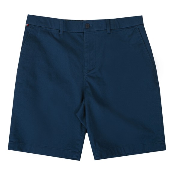 Tommy Hilfiger Mens Blue Harlem Chino Short